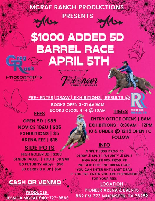 Rescheduled to April 5th Flyer is New too