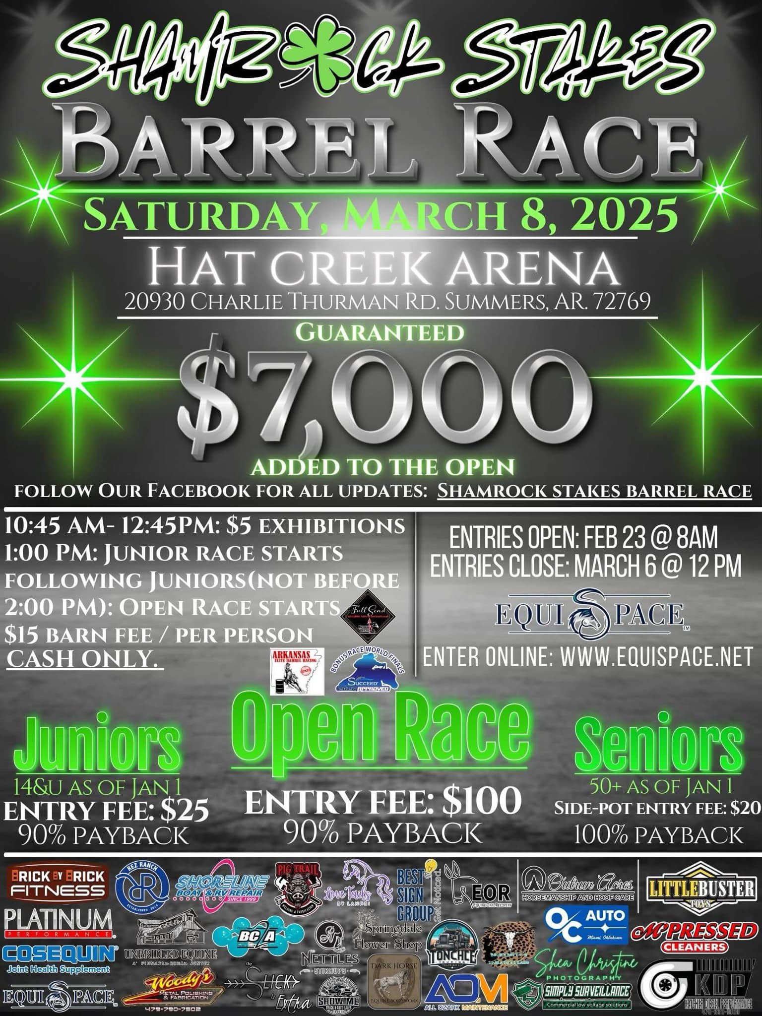 Shamrock Stakes Barrel Race