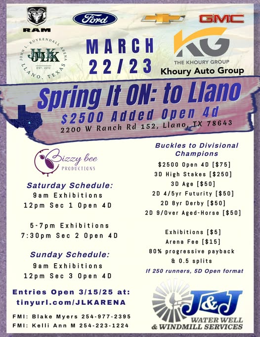 BAM Productions Spring It On the Hill Country