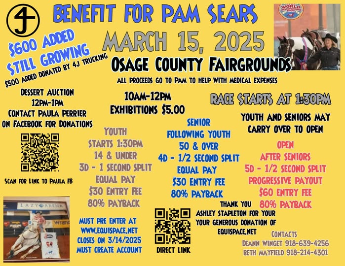 Benefit for Pam Sears