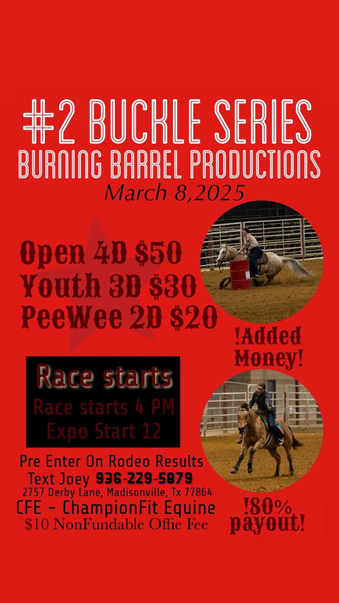 Burning Barrel Prod Buckle Series