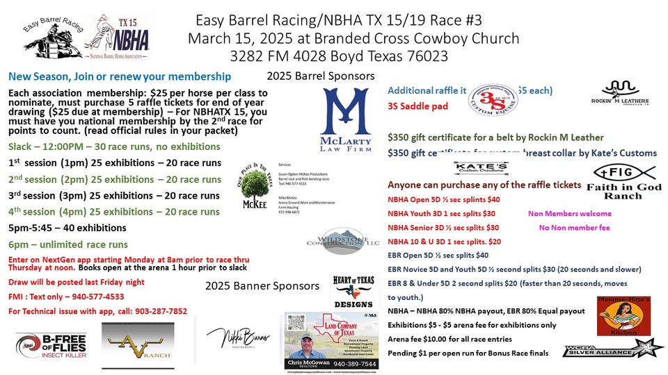 NBHA TX 15