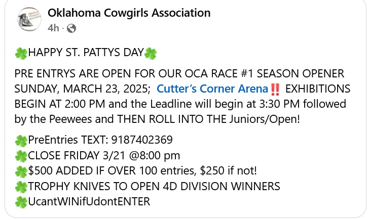 OCA Race #1