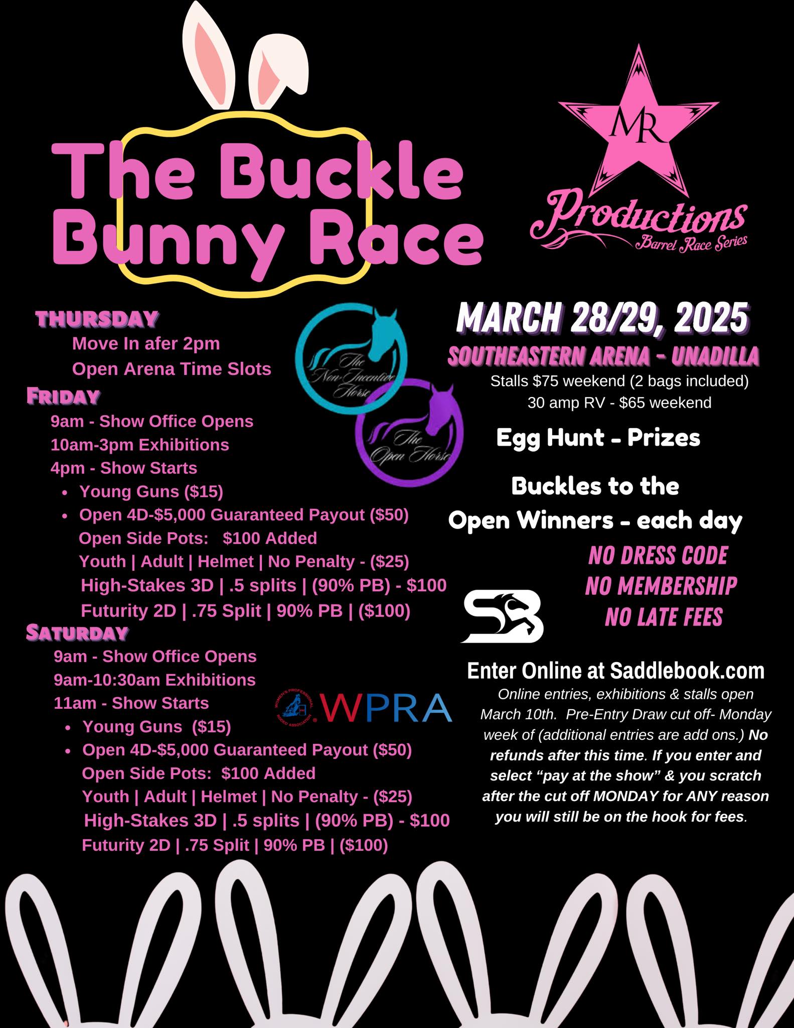 The Buckle Bunny Race