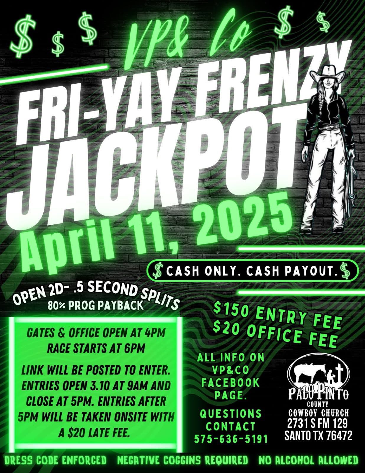 Fri-Yay Frenzy Jackpot