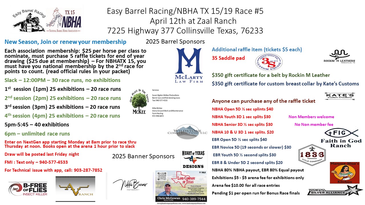 NBHA TX 15