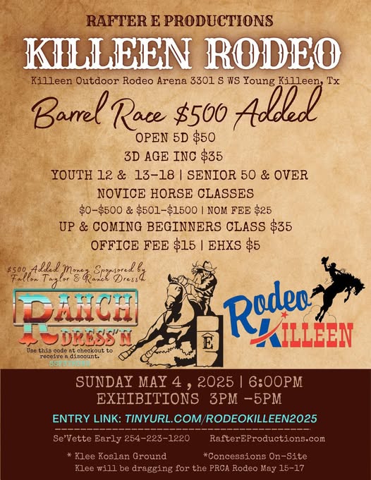 Killeen Rodeo  Open 5D