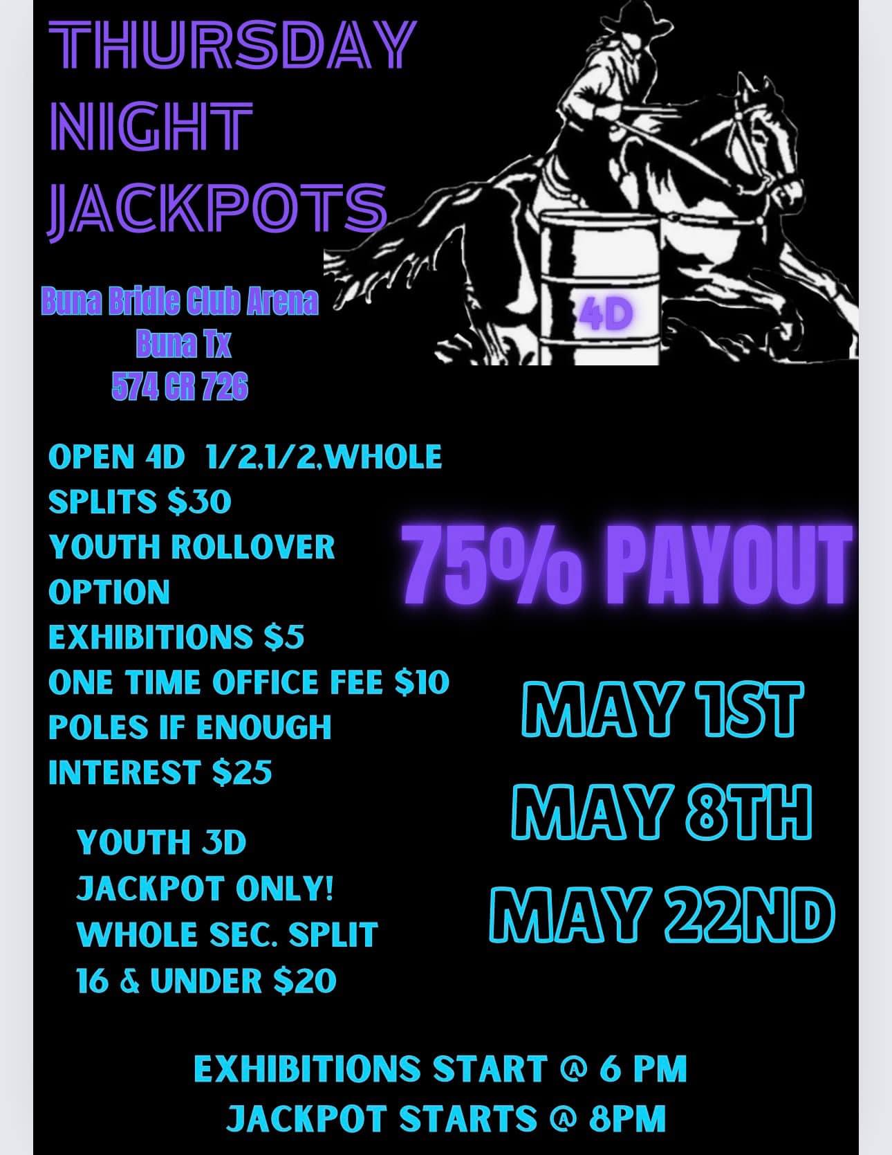 Thur Night Jackpots