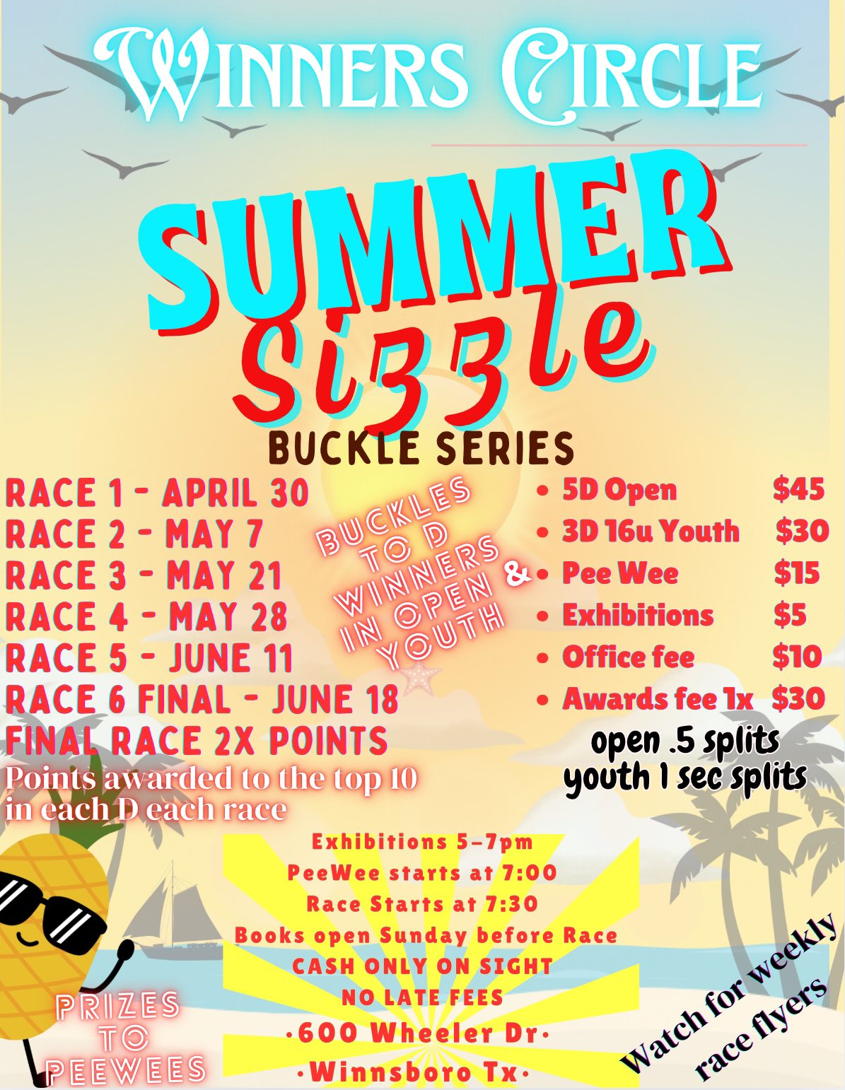 Winners Circle Summer Sizzle Series