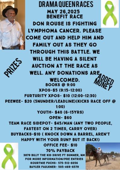 DramaQueenRaces Benefit Race
