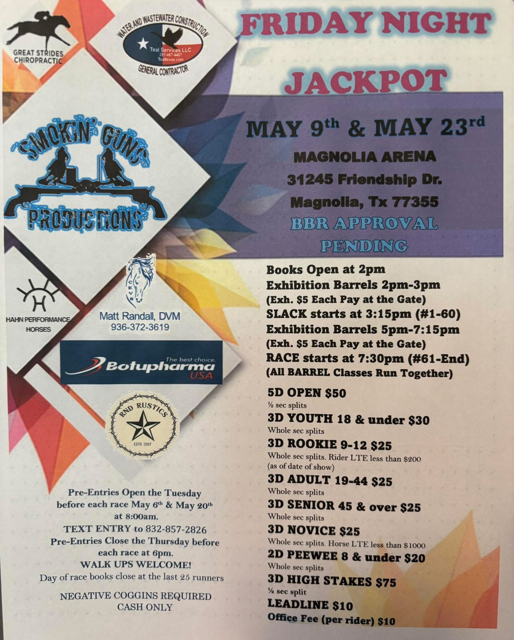 Friday Night Jackpots
