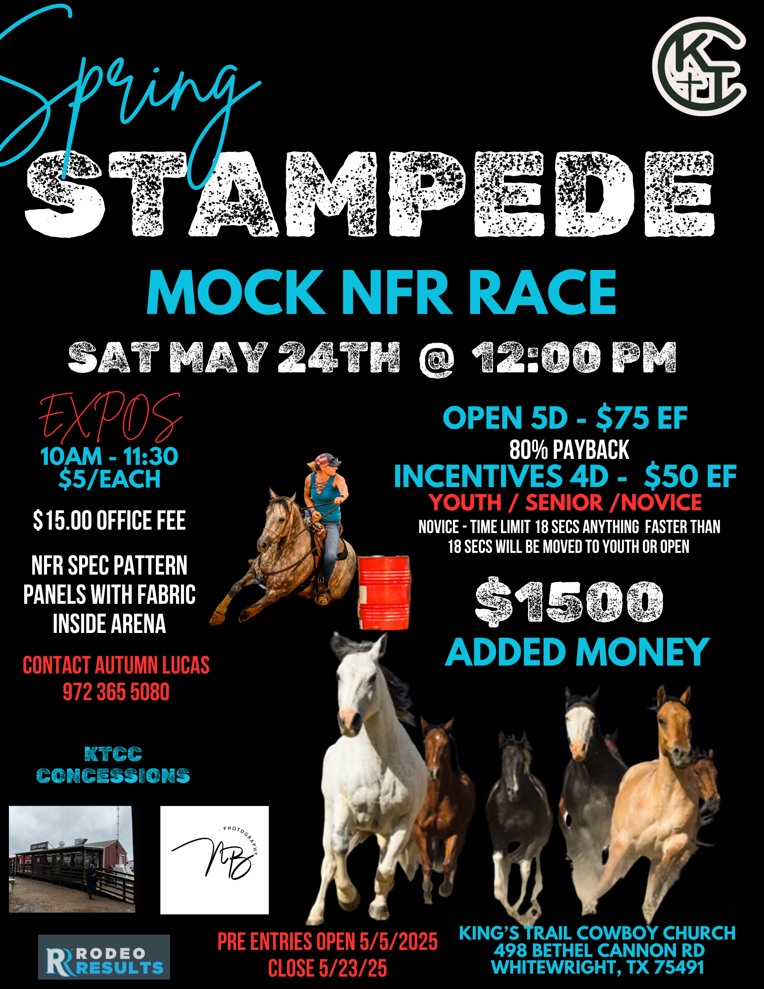Spring Stampede Mock NFR Race