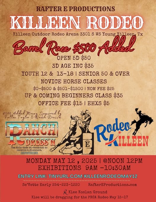 Killeen Rodeo 5D Barrel Race
