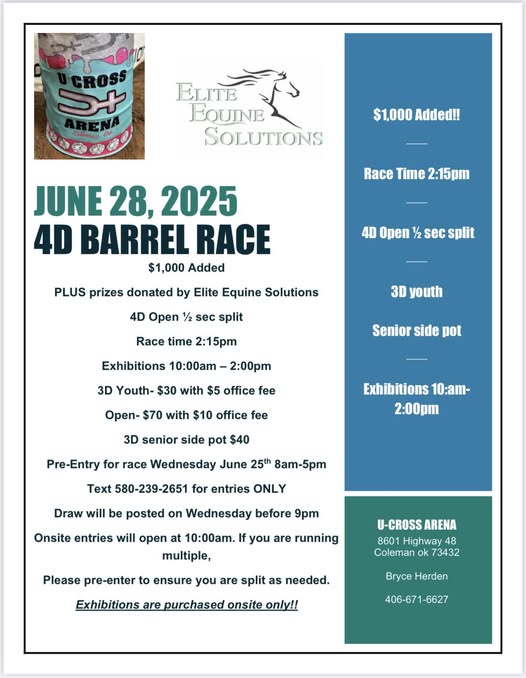 4D Barrel Race
