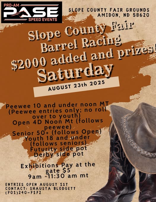Slope Cty Fair Barrel Racing