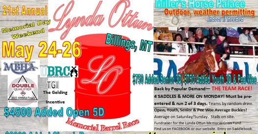 Lynda Ottum Memorial Barrel Race