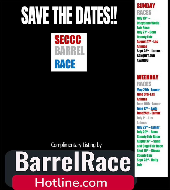 SECC Barrel Race Weekday Races
