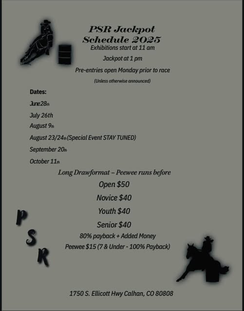 PSR 2025 Schedule