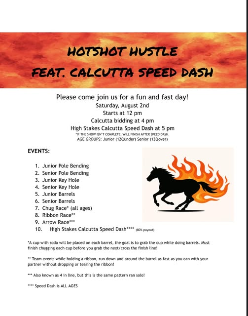 Play Day and HS Speed Dash