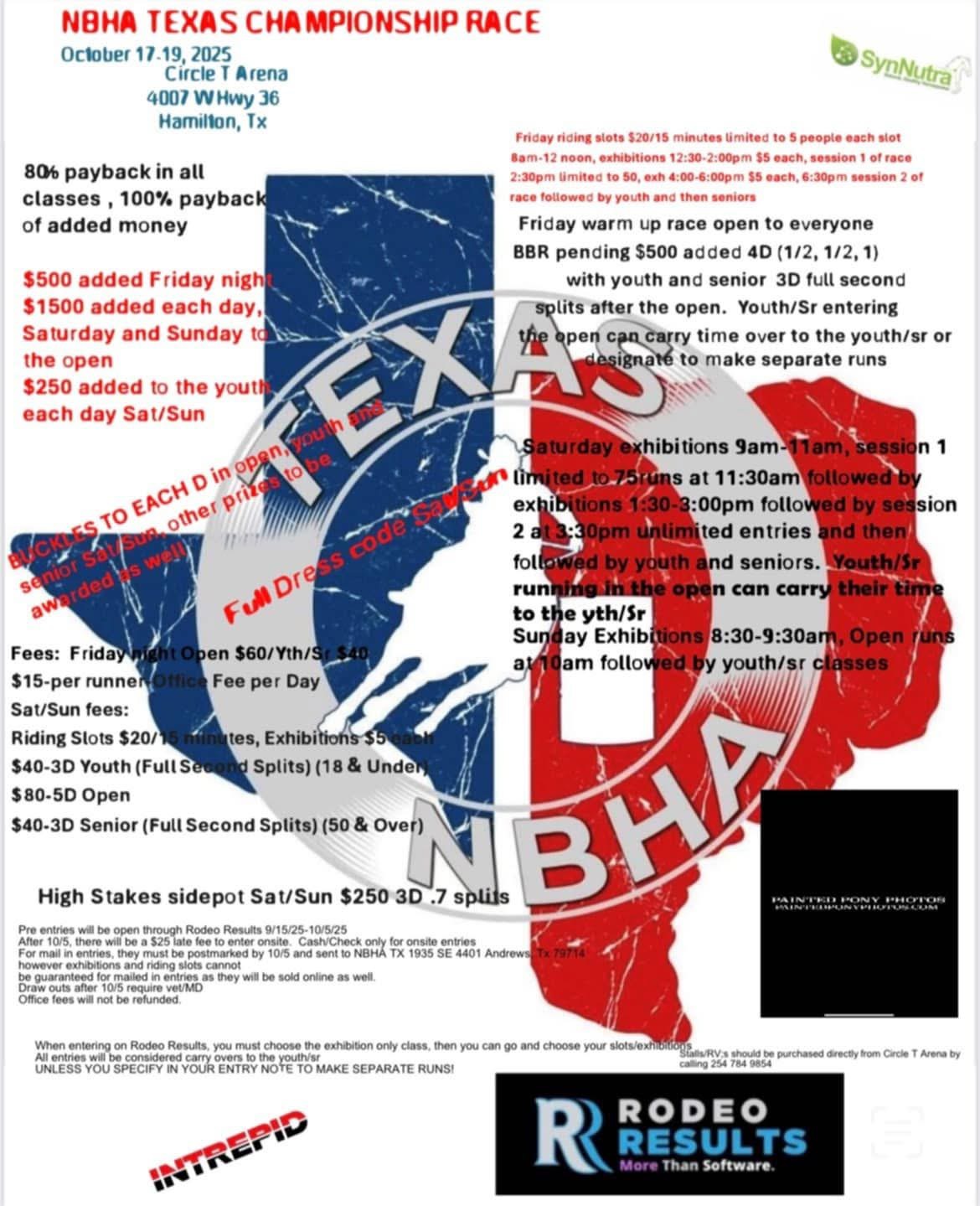 NBHA TX Champioinship Race