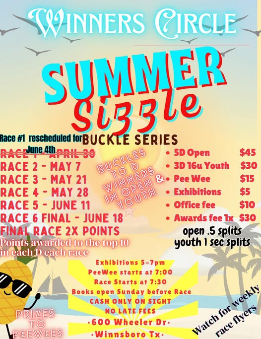 Winners Circle Summer Sizzle Series
