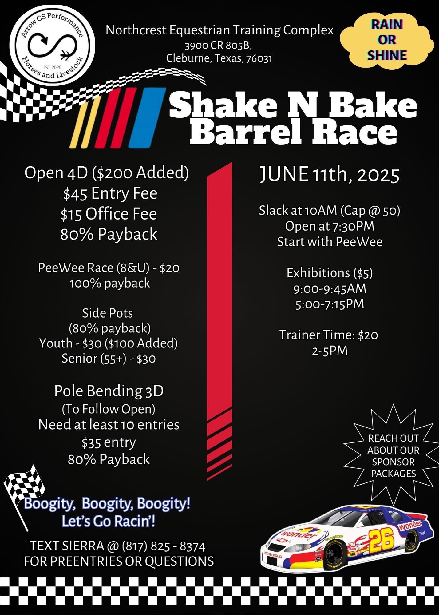 Shake N Bake Barrel Race