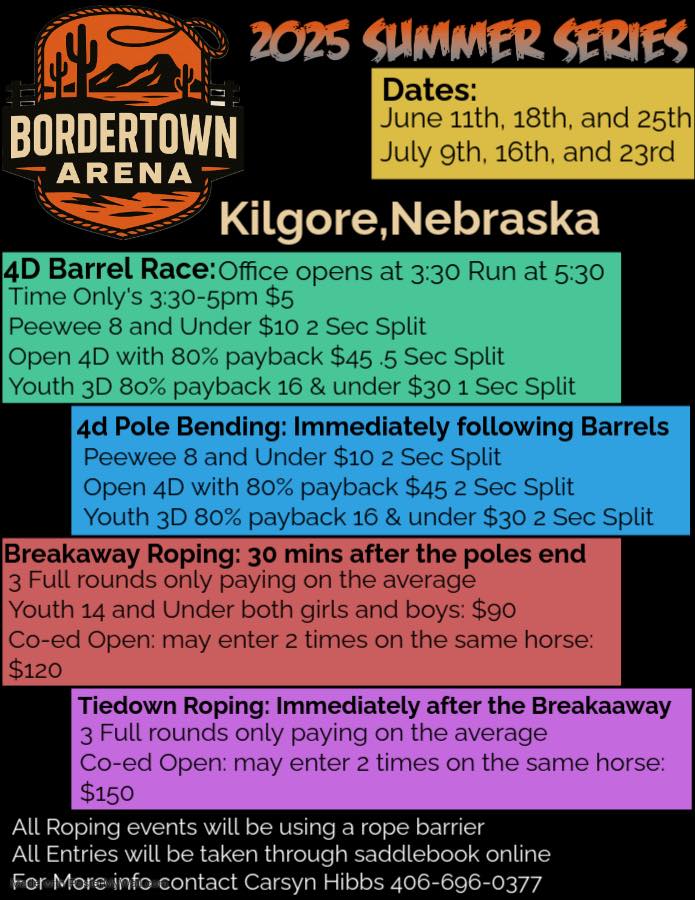 Bordertown Arena 2025 Summer Series