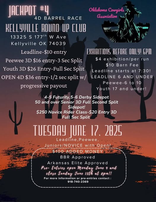 Open 4D Barrel Race