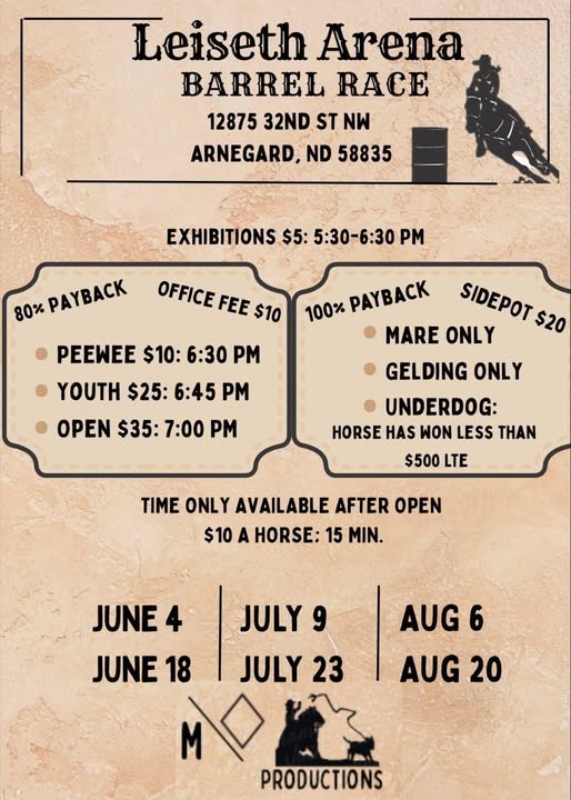 Open Barrel Race Series