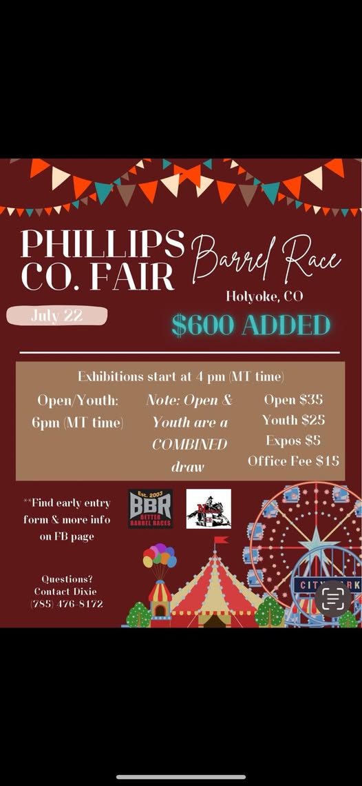 Phillips Co. Fair Barrel Race