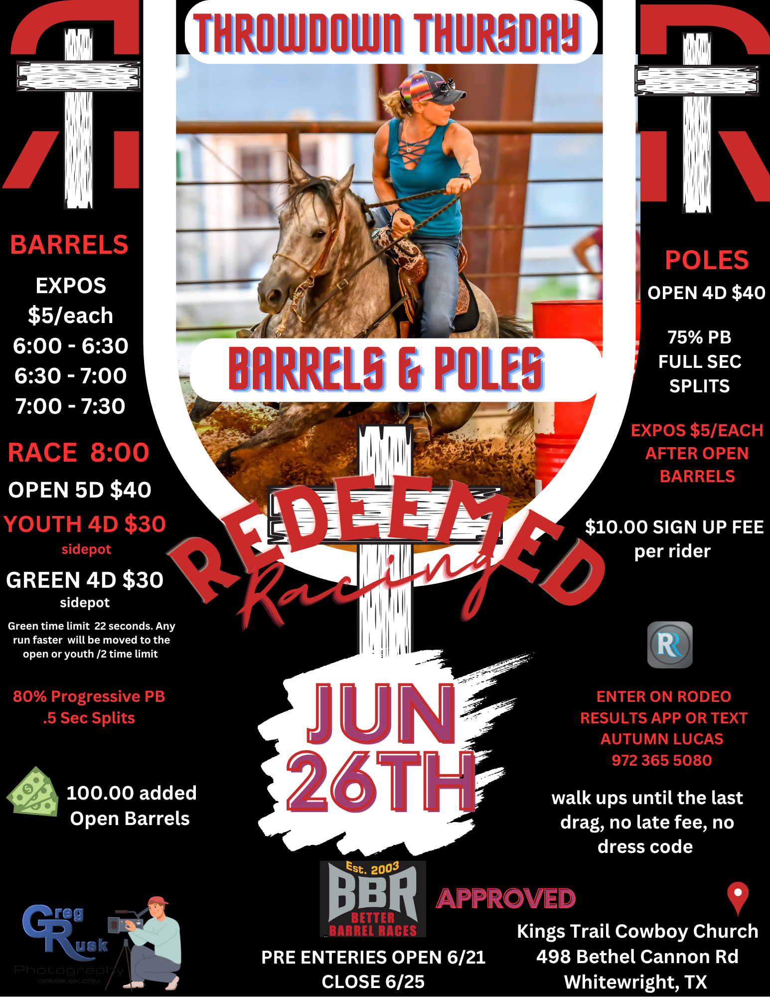 Throwdown Thursday Barrels & Poles