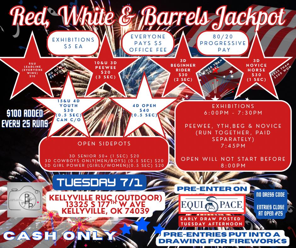 Flyer 1 for Red, White & Barrels