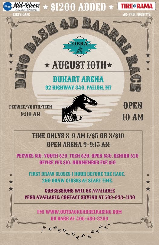 Dino Dash 4D Barrel Racer