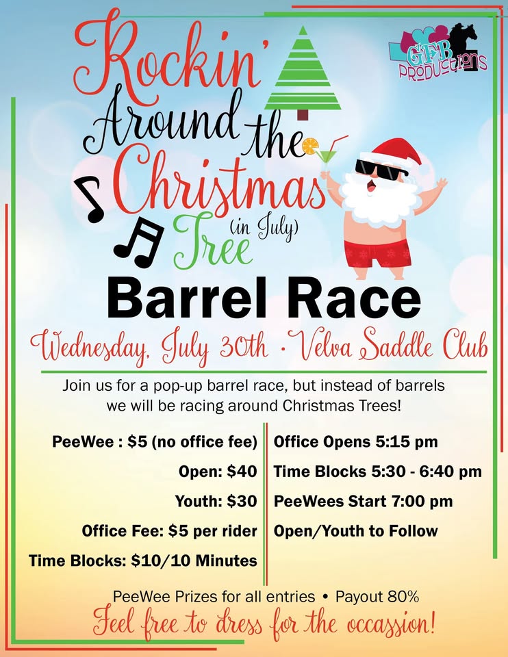 Flyer 1 for Christmas Tree Race