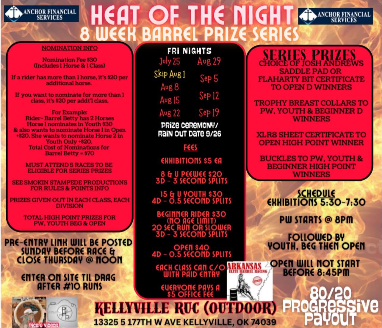 Flyer 1 for Heat Of The Night Series