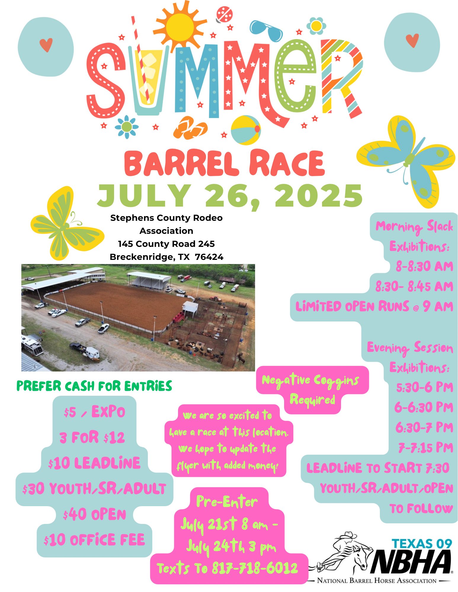 Flyer 1 for Summer Barrel Race
