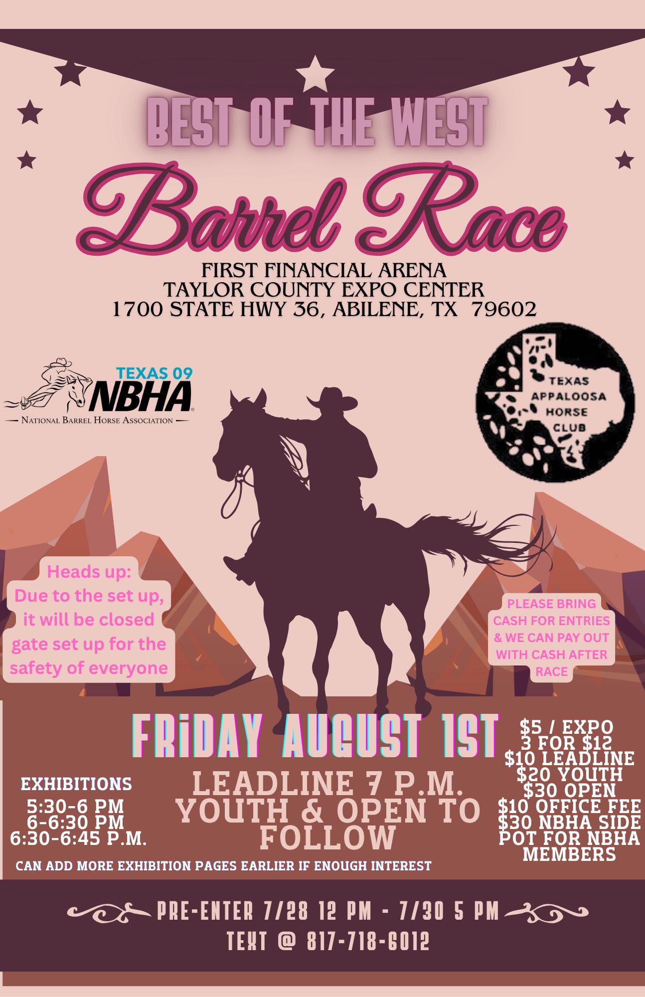 Flyer 1 for Barrel Race