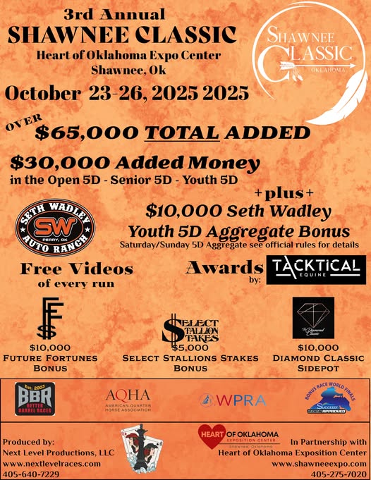 Flyer for 3rd Annual Shawnee Classic