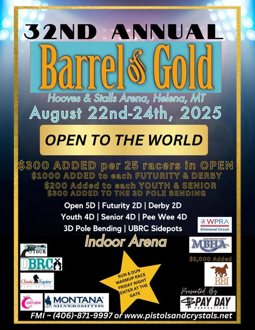 Flyer for Barrels of Gold