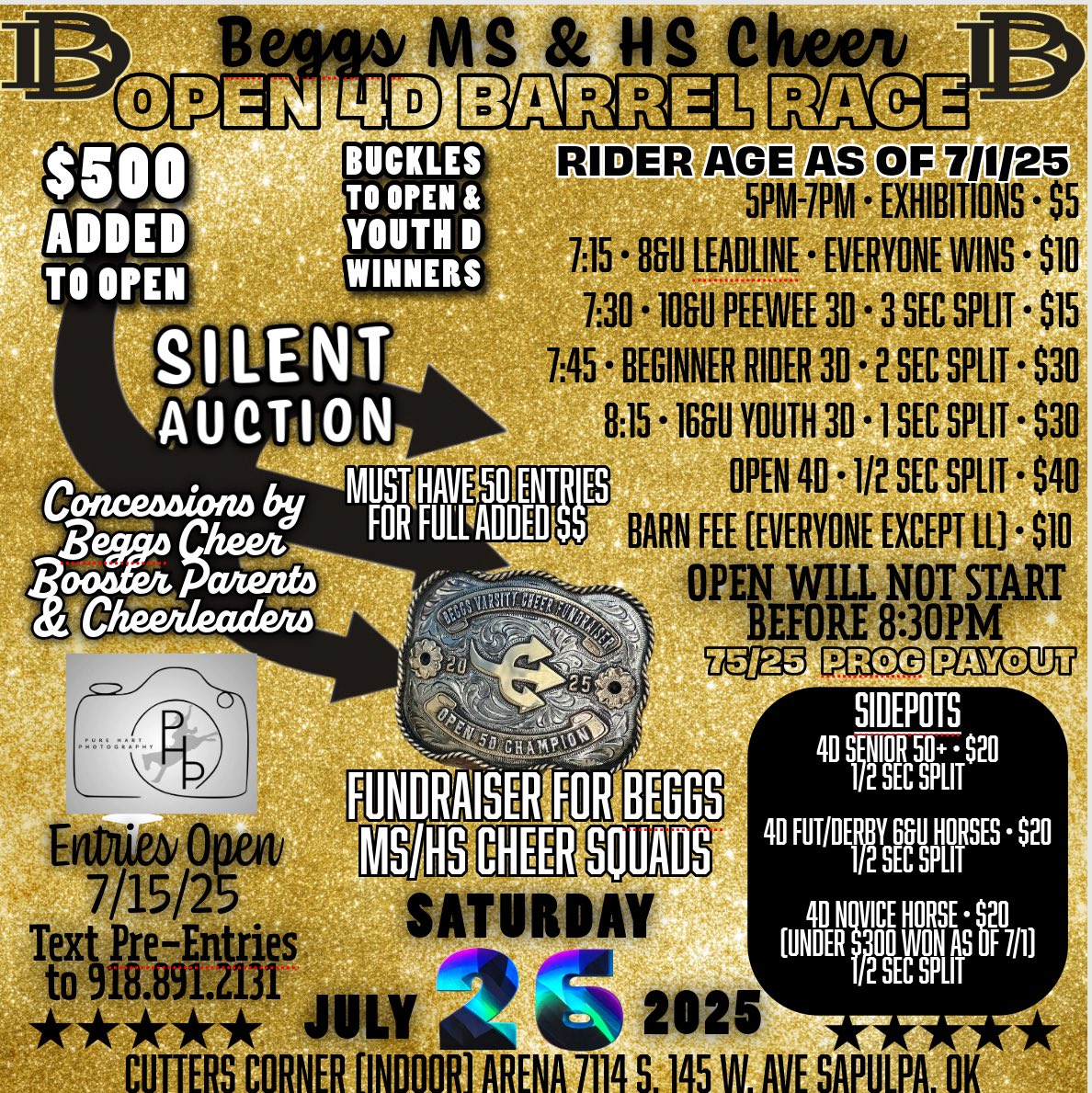 Flyer 1 for Open 4D Fundraiser