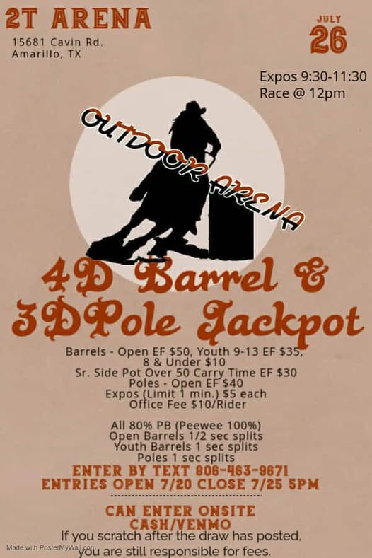 Flyer 1 for 4D Barrels 3D Poles