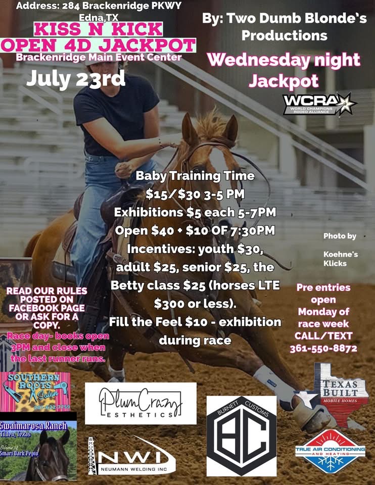 Flyer 1 for Kiss N Kick Jackpot