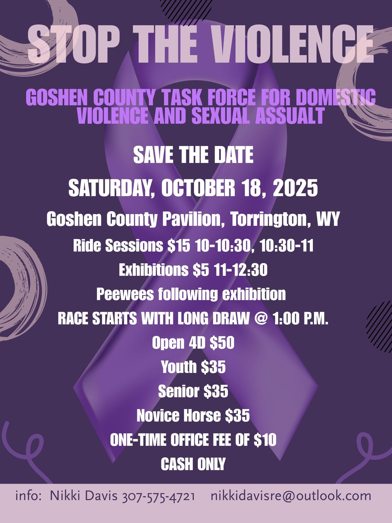 Flyer for Stop The Violence