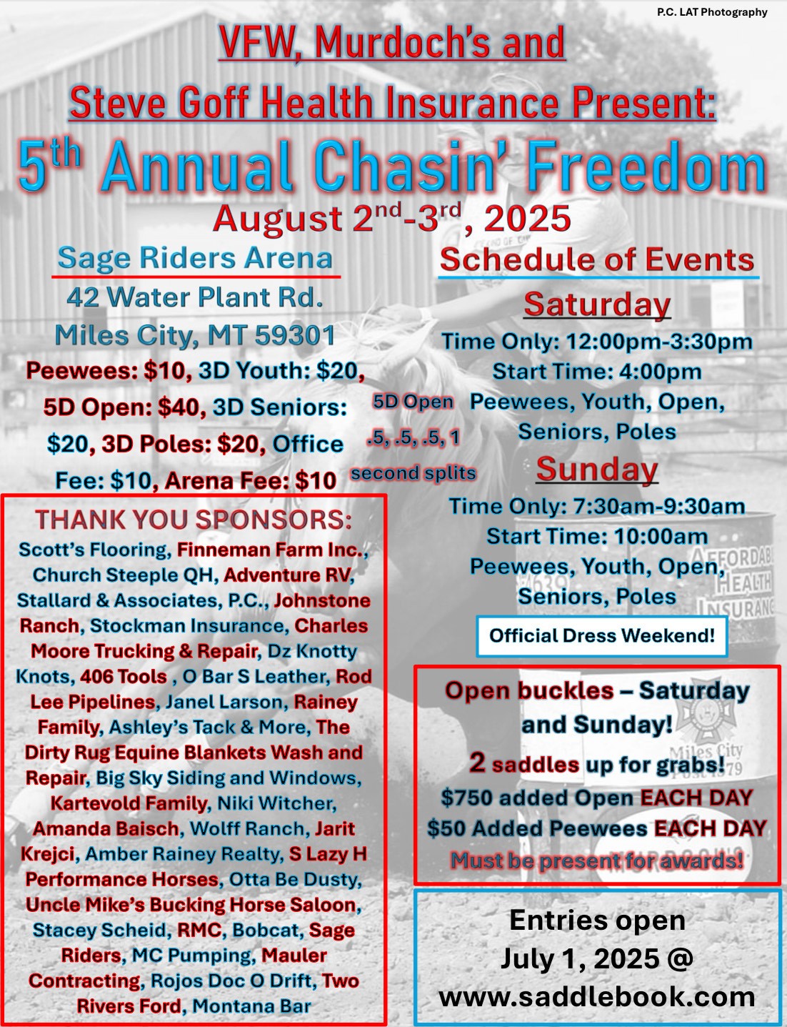 Flyer 1 for Chasin’ Freedom