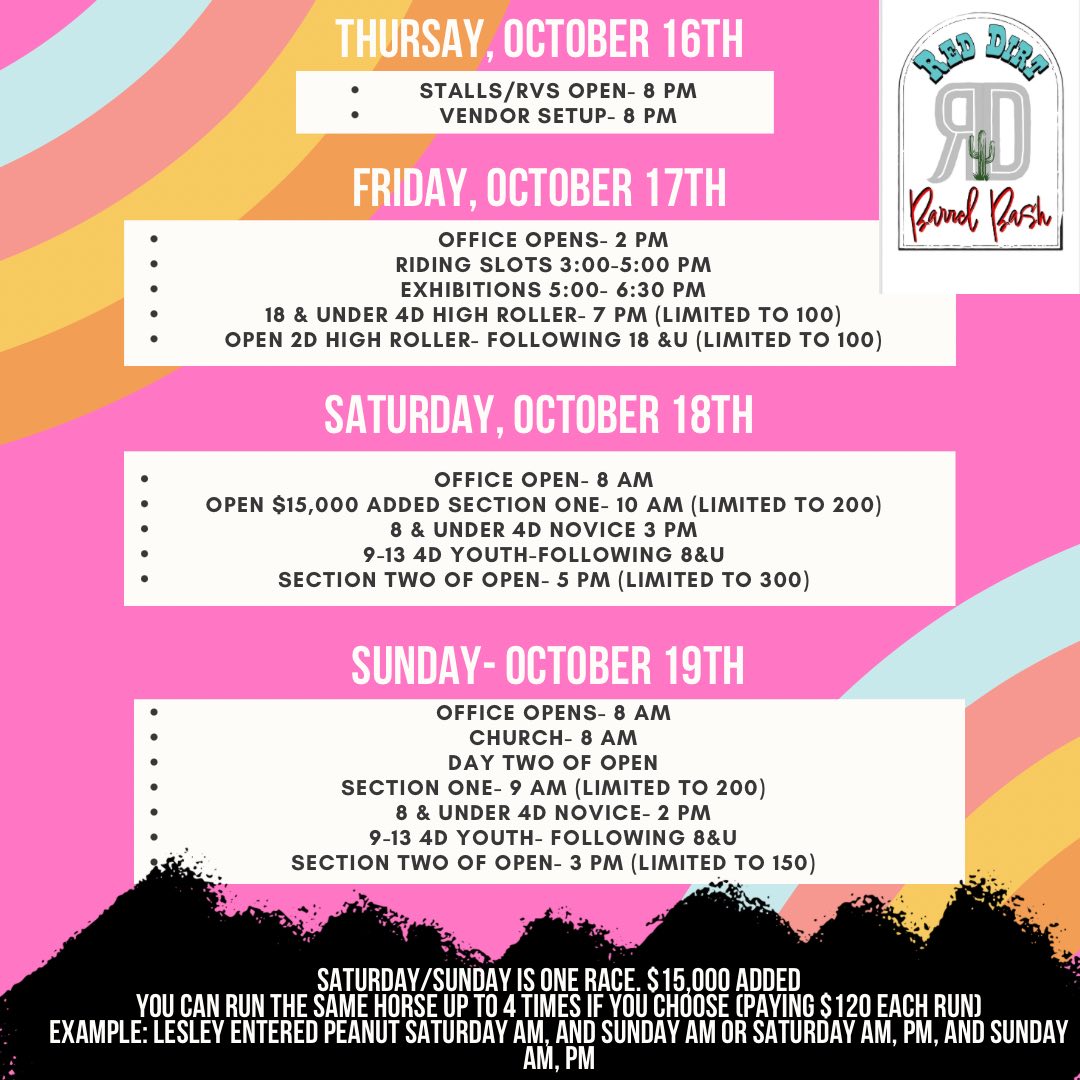 Red Dirt Barrel Bash