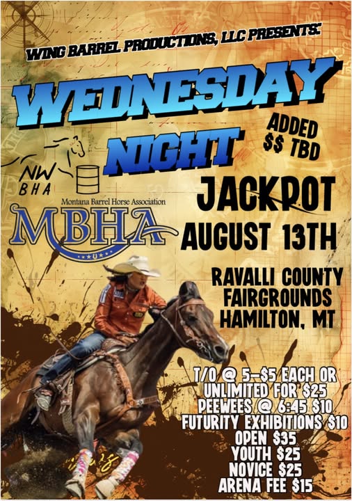 Flyer 1 for Wednesday Night Jackpot
