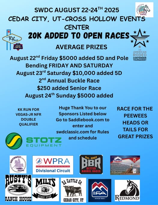 Flyer for SWDC August 22-24th