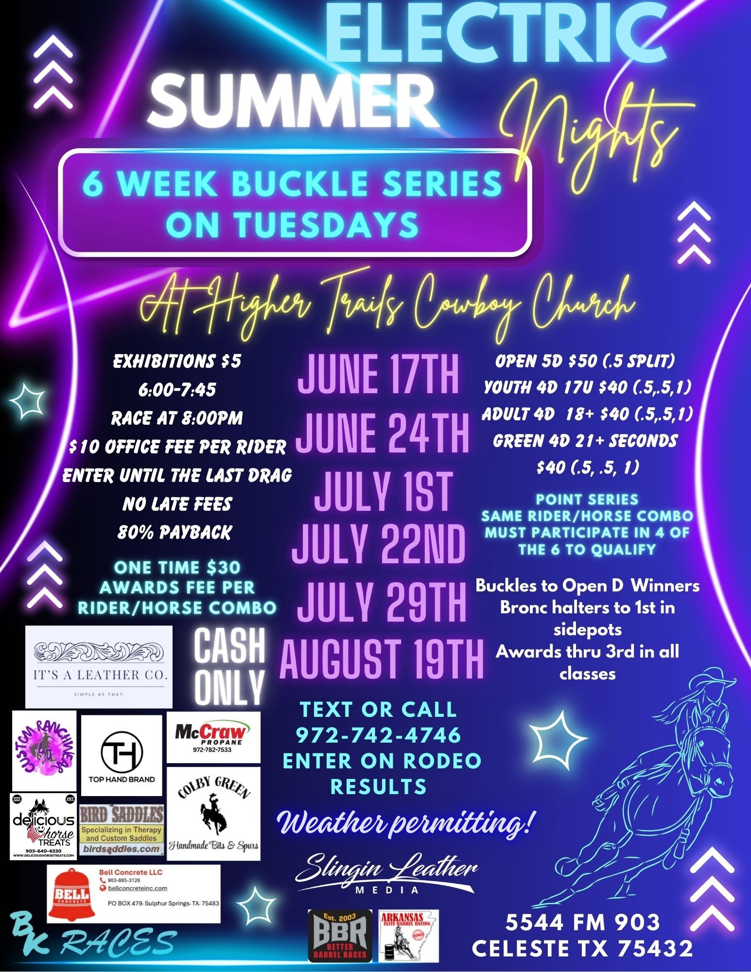 Flyer 1 for Electric Summer Nights