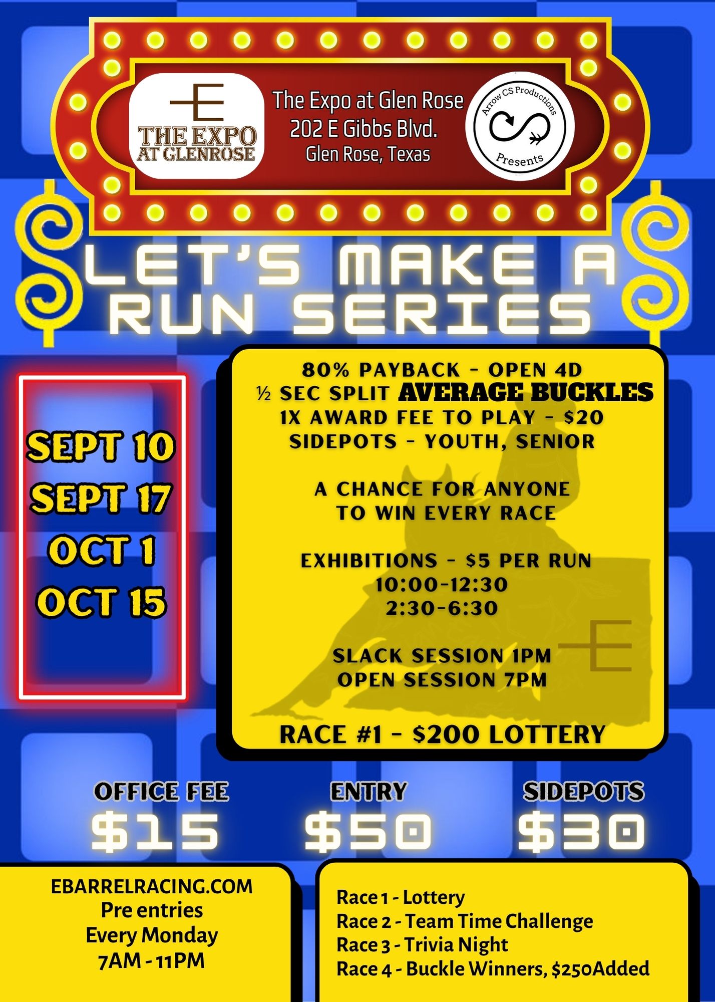 Let's Make A Run Series