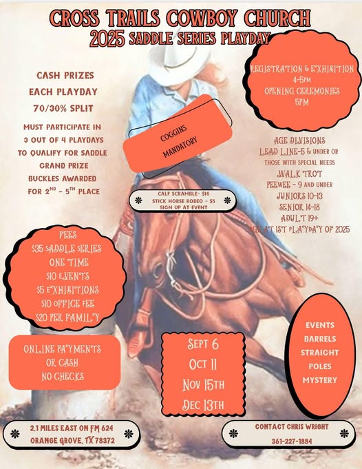 Saddle Series Playday